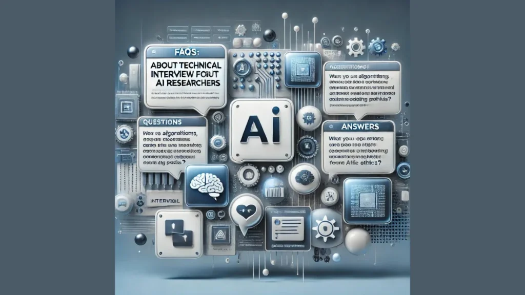 Technical interview AI researcher, AI researcher key questions, AI researcher strategies, AI researcher interview preparation, machine learning interview questions, AI research coding challenges, AI researcher mathematics concepts, AI researcher programming skills, AI researcher ethical challenges